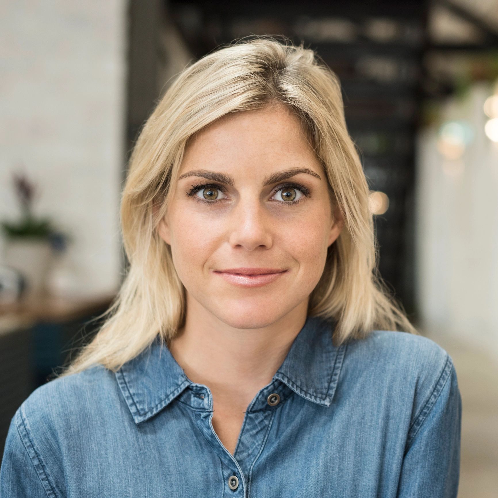 Portrait of a smiling business owner